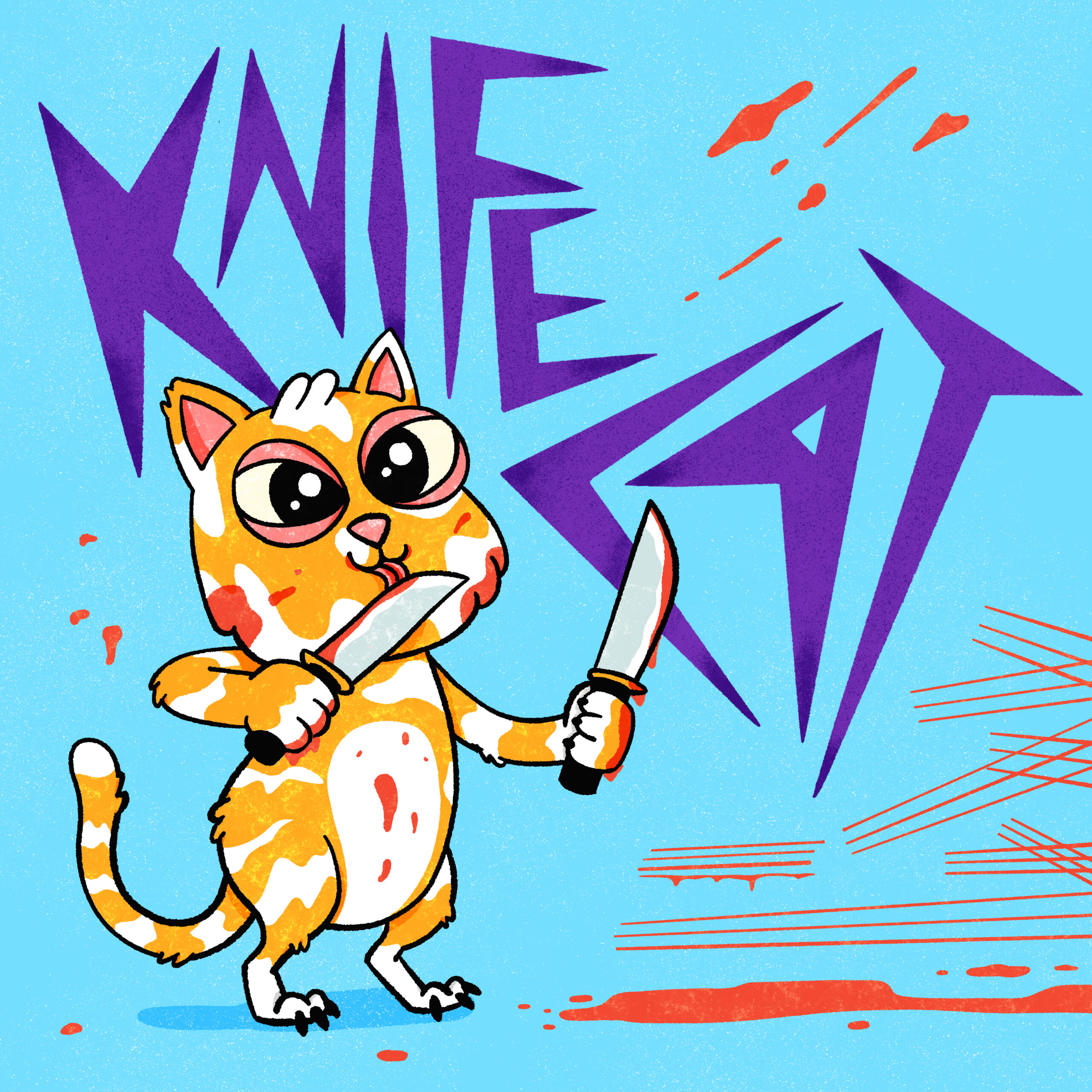 knife cat